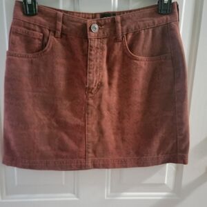 BDG Rust Pencil Skirt